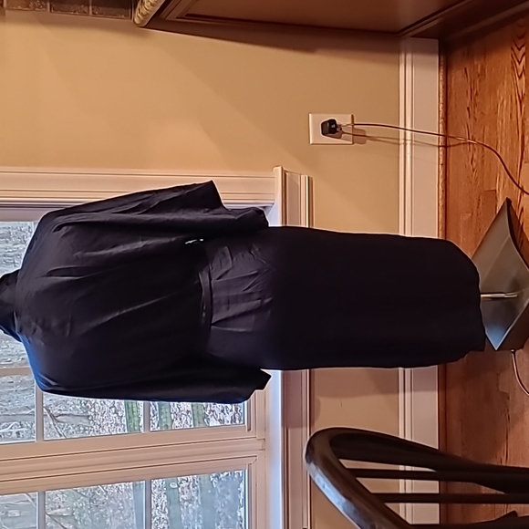 VS Siky Polyester Navy Robe - Picture 2 of 3